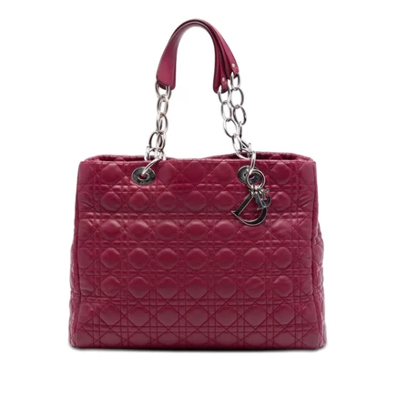 Женская сумка Dior Lady Dior Soft, большая, кожа ягненка