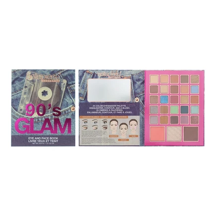 Палетка Bellapierre Cosmetics 90-х Glam для лица и глаз