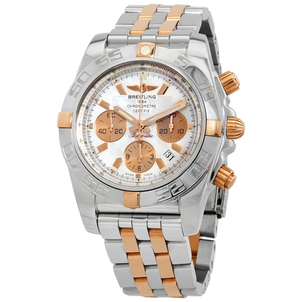 Мужские часы Breitling Chronomat 44, перламутровые