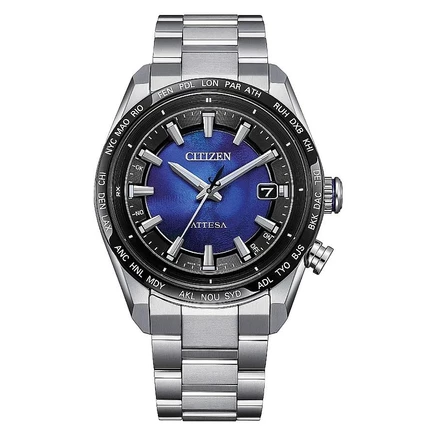 Мужские часы Citizen Attesa CB0288-65L, синие