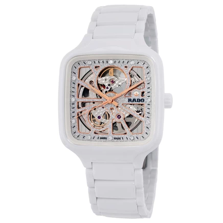 Унисекс часы Rado True Square R27073722, скелетон