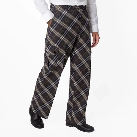 Мужские брюки Burberry Check, шерстяные