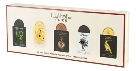 Набор ароматов Lattafa, 5 флаконов по 20 мл