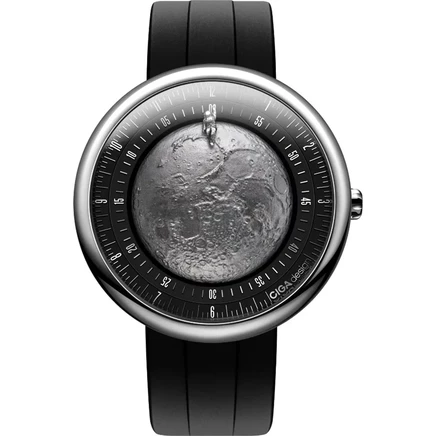 Мужские часы CIGA Design U055, серебристо-черные