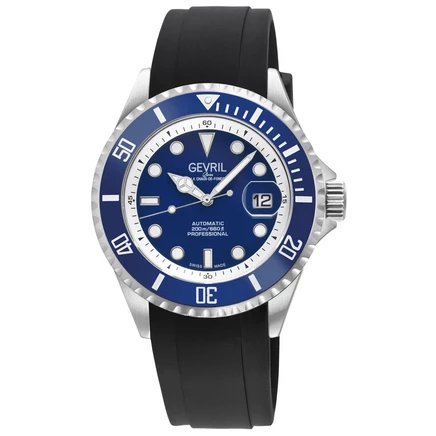 Мужские часы Gevril Wall Street 41851R, синие