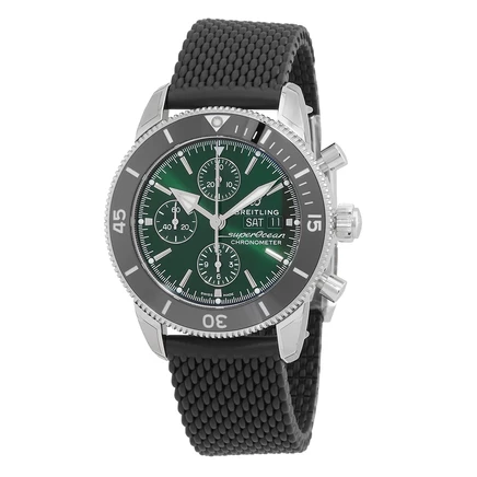 Мужские часы Breitling A13313121L1S1, зеленые
