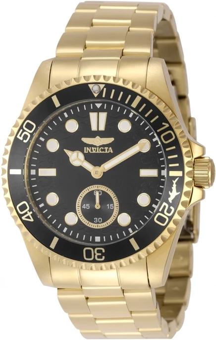 Мужские часы Invicta Pro Diver 49429, кварцевые, черные