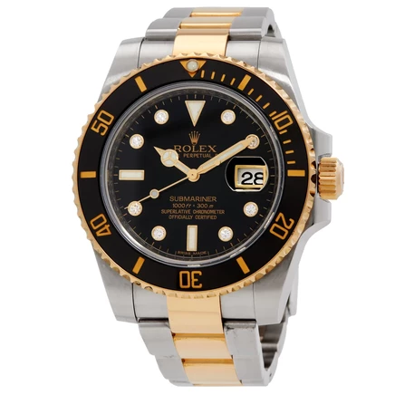 Мужские часы Rolex Submariner 116613, черные