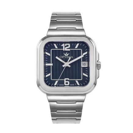 Мужские часы Optima OSM490-SS-9, черные