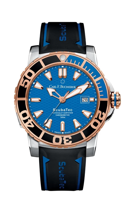 Мужские часы Carl F. Bucherer Patravi ScubaTec, синие