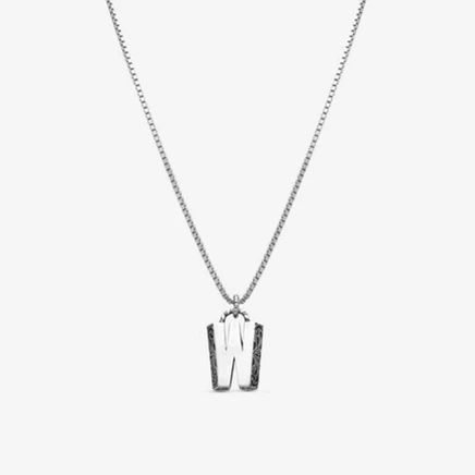 Унисекс-колье Gucci Letters, серебро 925