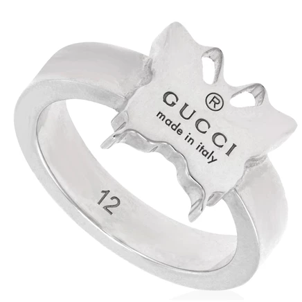 Женское кольцо Gucci Trademark YBC223868001, серебро