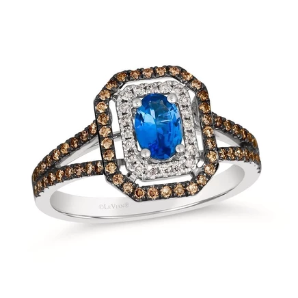 Женское кольцо Le Vian FRBY 17, танзанит, белое золото 14К