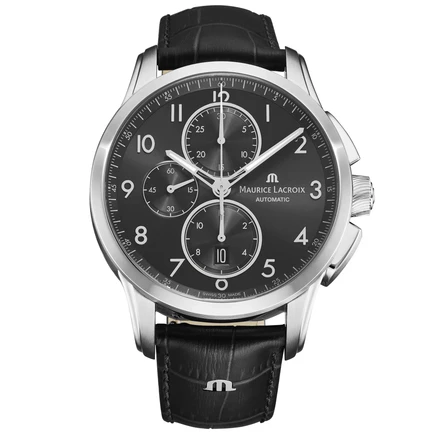 Мужские часы Maurice Lacroix Pontos Chronograph, черные