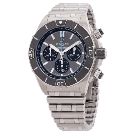 Мужские часы Breitling Chronograph, автоматические, серые