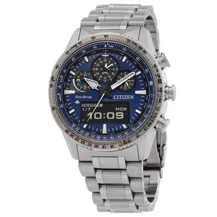 Мужские часы Citizen Promaster Skyhawk JV2000-51L, синие