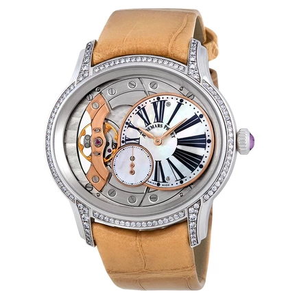 Женские часы Audemars Piguet 77247BC, белый перламутр