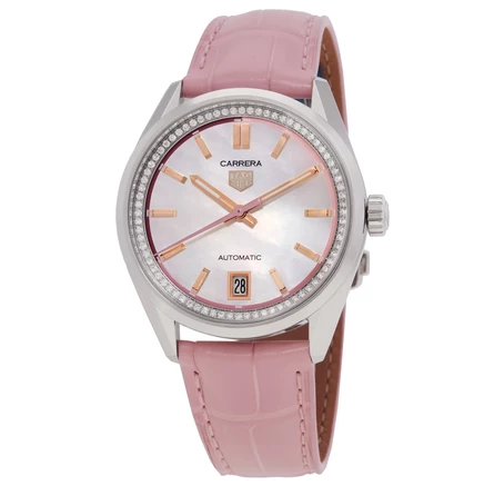Женские часы TAG Heuer WBN2315.FC8331, перламутровые
