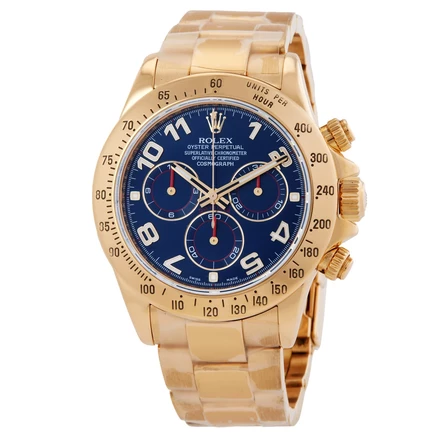 Мужские часы Rolex Daytona 116528-0037, синие