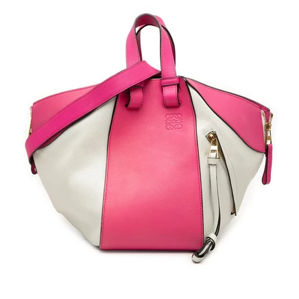 Женская сумка Loewe Hammock Small, двухцветная кожа