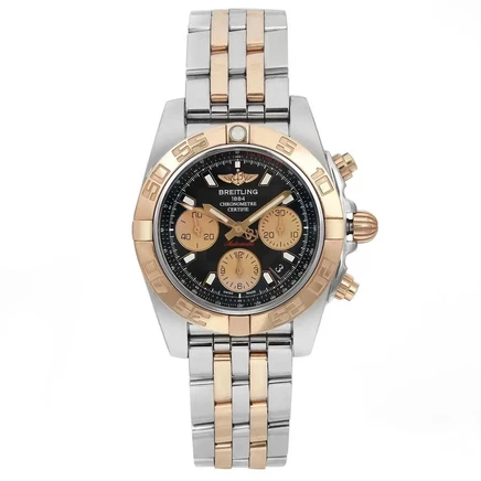 Мужские часы Breitling Chronomat, черные
