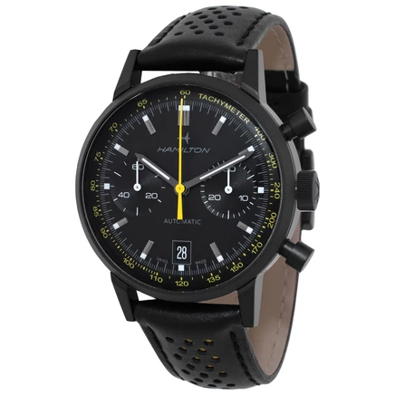 Мужские часы Hamilton H38446731, автоматические, черные