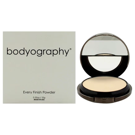 Пудра Bodyography Every Finish 040, 10 г, светлая