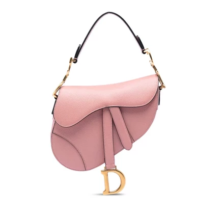Женская сумка Dior Saddle, мини, зернистая кожа