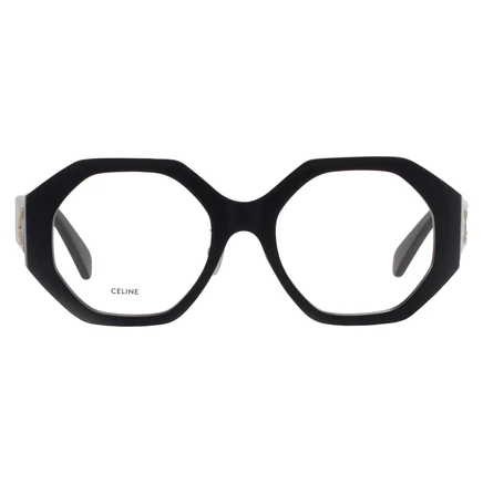 Женские очки Celine CL50161F, геометрические, черные