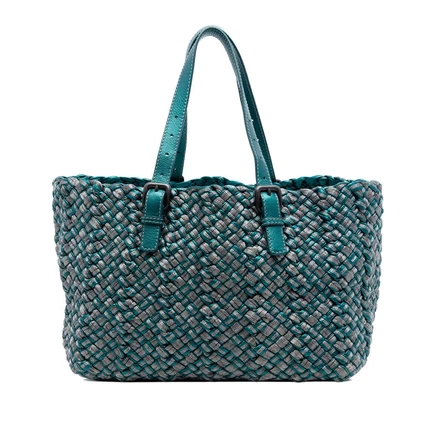 Женский средний шоппер Bottega Veneta Cesta из кожи