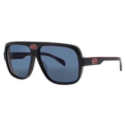 Мужские очки Bugatti 06GRY, прямоугольные, серые