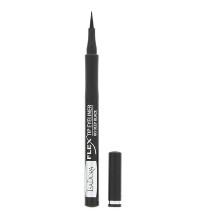 Подводка-фломастер Isadora 80 Deep Black, 1 мл