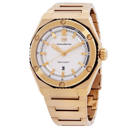 Мужские часы TechnoMarine Coral TM-416077, серебристые