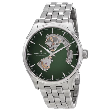 Мужские часы Hamilton Jazzmaster H32675160, зеленые