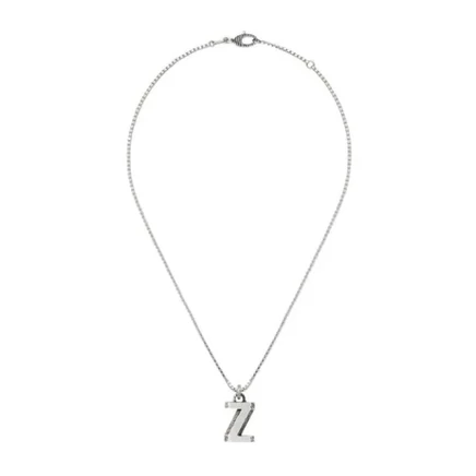 Унисекс-колье Gucci Letters, серебро 925