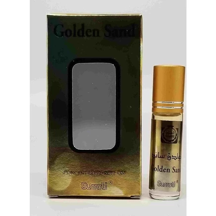 Унисекс парфюмерное масло Surrati Golden Sand, 6 мл