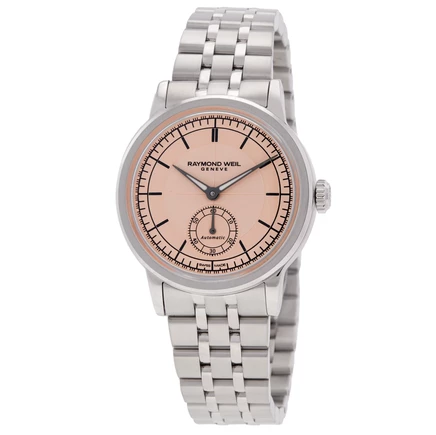 Женские часы Raymond Weil 2130-ST-80001, лососевые