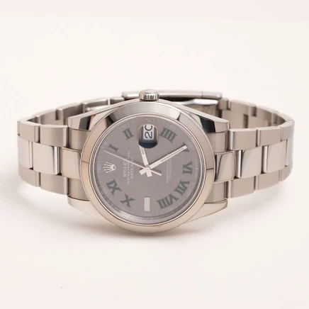 Мужские часы Rolex Datejust 126300 б/у, серые