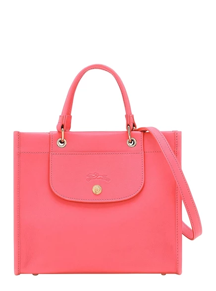 Женская сумка Longchamp Small Cabas, розовая