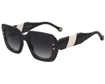 Женские очки Carolina Herrera HER 0186/S, черно-белые
