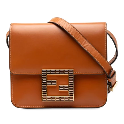 Женская сумка Fendi Crystal Fab из кожи