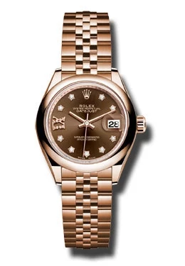 Женские часы Rolex Lady Datejust 279165CHRDJ, шоколадные
