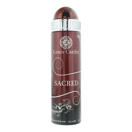 Мужской дезодорант-спрей Louis Cardin Sacred, 200 мл