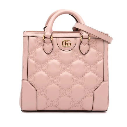 Женская сумка Gucci Mini GG Matelassé из кожи