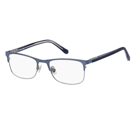 Мужские очки Fossil FOS 7077, прямоугольные, синие