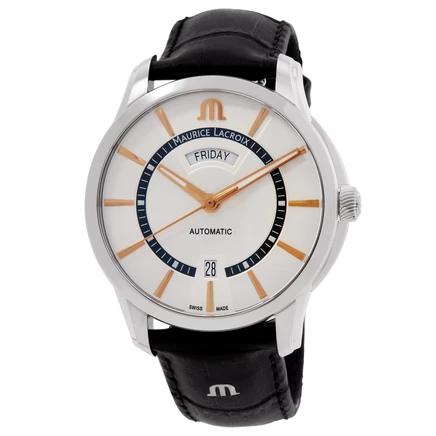 Мужские часы Maurice Lacroix Pontos PT6358, серебристые