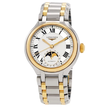 Женские часы Longines L8.126.5.79.7, кремовые