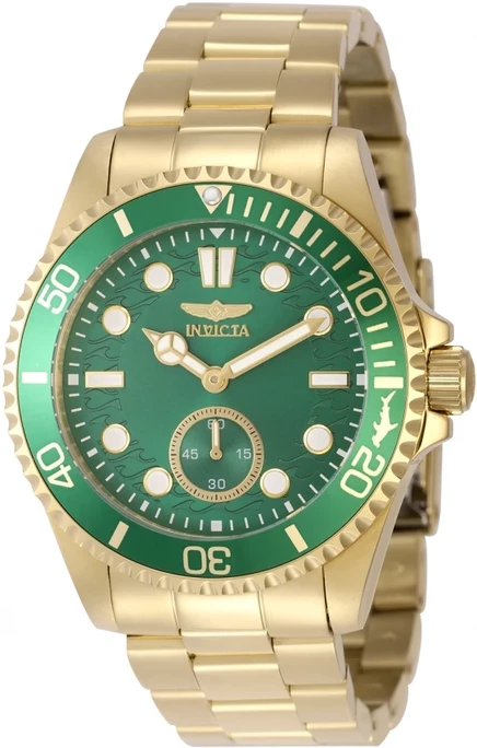 Мужские часы Invicta Pro Diver 49430, кварцевые, зеленые
