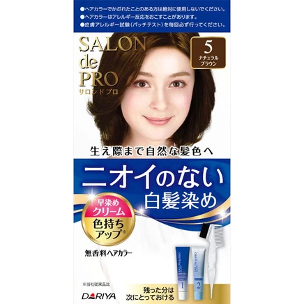 Краска для волос Dariya Salon De Pro, каштановый №5