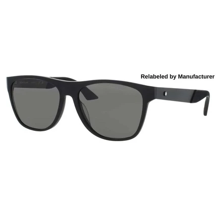 Мужские солнцезащитные очки Montblanc MB0298S, черные